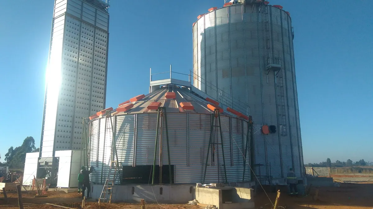Base agroindustrial executada