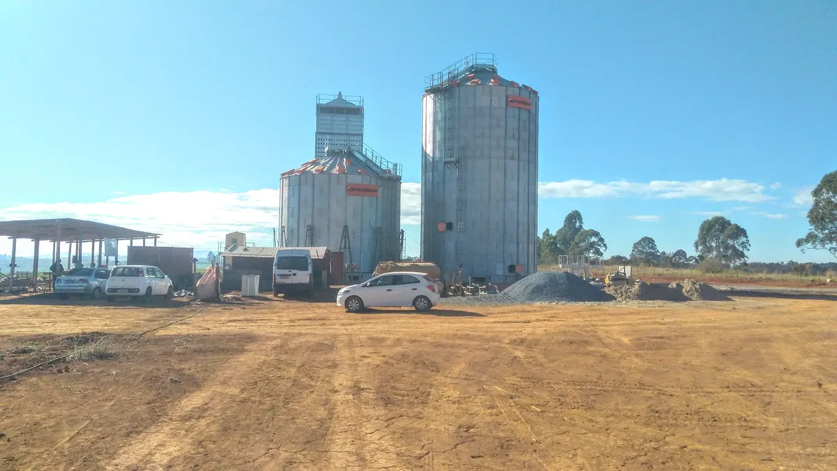 Obra civil para silo